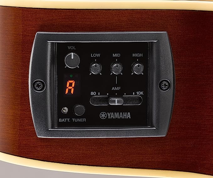 Yamaha APX600 NA Thin Body Acoustic-Electric Guitar Natural