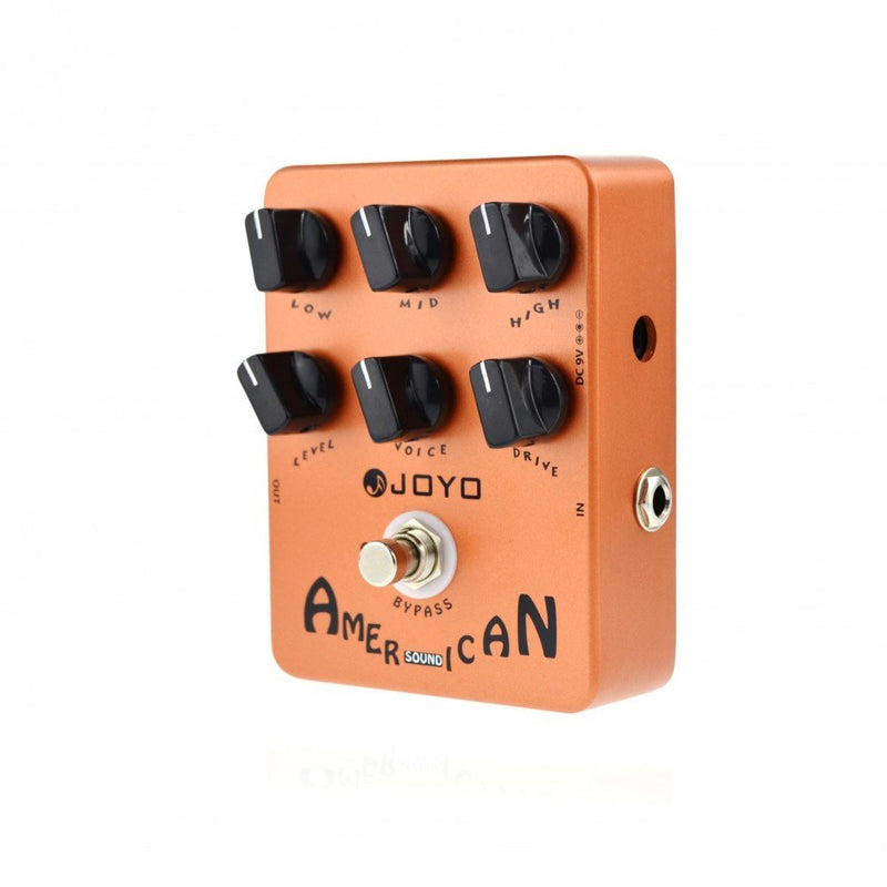 joyo jf-14 american sound vintage deluxe amp emulating overdrive guitar effect pedal