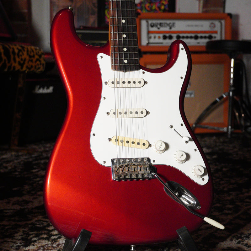 Fender MIJ 1990 Stratocaster Candy Apple Red