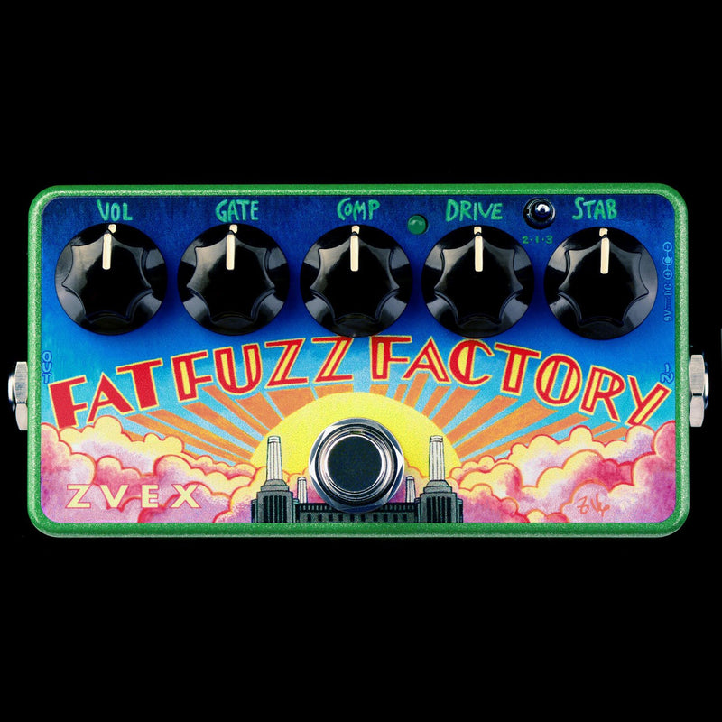 zvex effects vexter series fat fuzz factory fuzz pedal