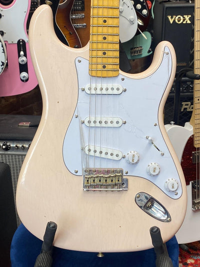 fender custom shop stratocaster 59 relic'd shell pink  w/ohsc