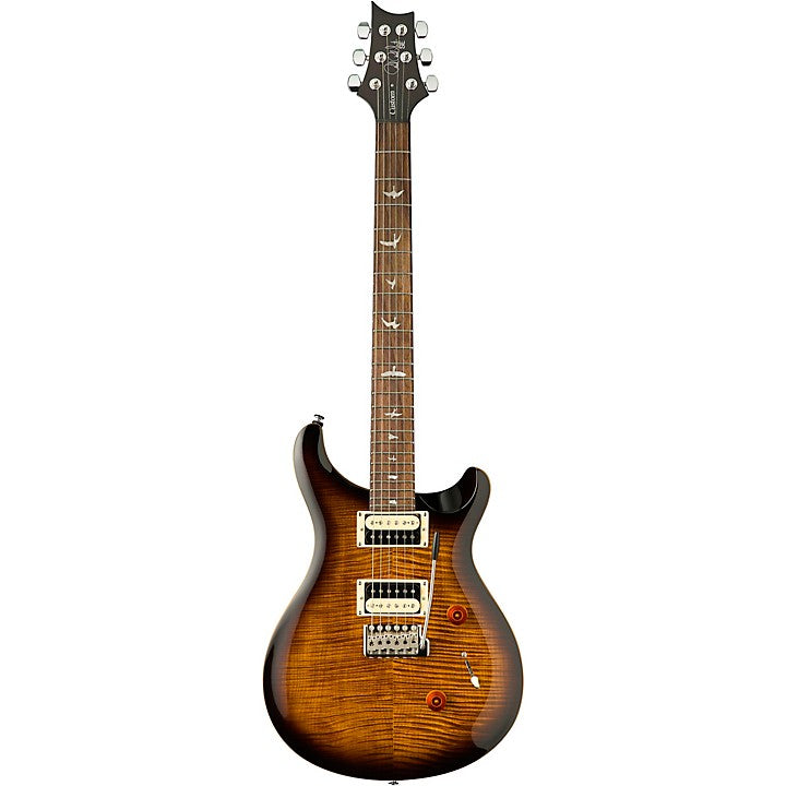 PRS SE Custom 24 Electric Guitar - Black Gold Sunburst 2022