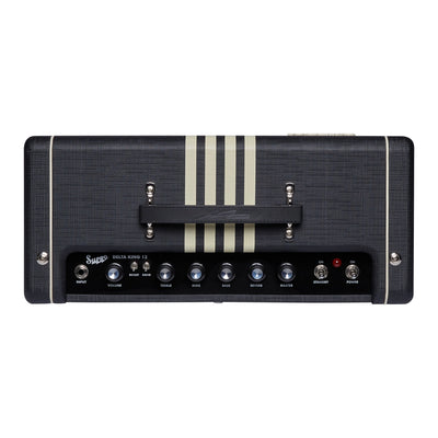 Supro 1822 Delta King 12 15-Watt 1x12" Tube Guitar Combo Amplifier, Black & Cream