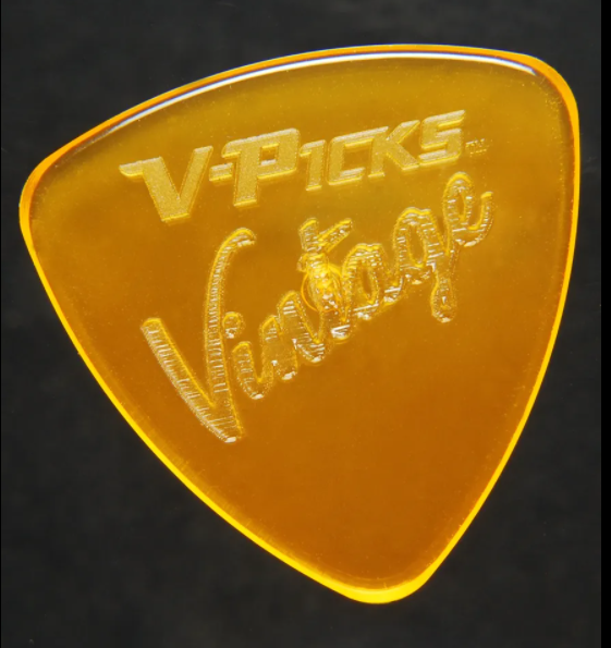 vintage amber v-picks