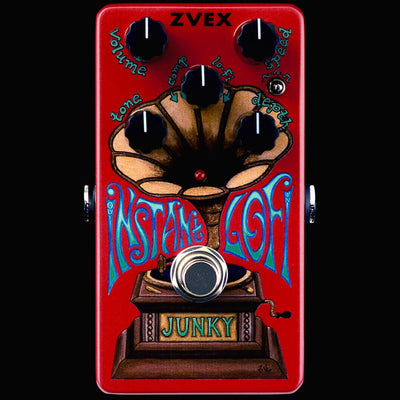 zvex effects vertical vexter series instant lo-fi junky chorus/vibrato pedal