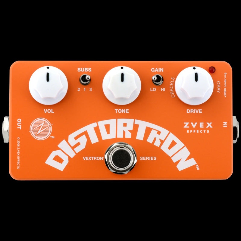 zvex effects vexter series distortron pedal