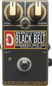 daredevil british black belt (black)