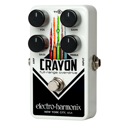 electro-harmonix crayon full range overdrive pedal