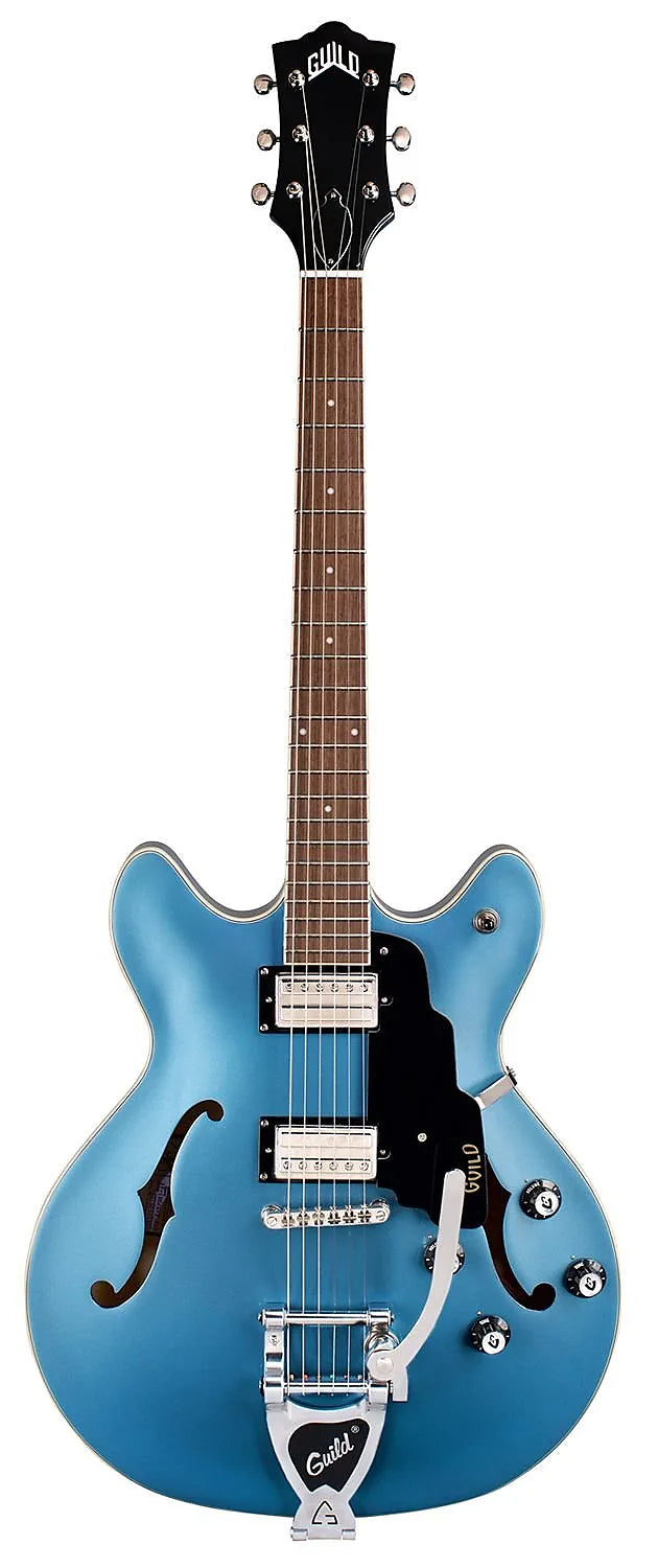 Guild Starfire I DC Pelham Blue Newark Series Semi-Hollow 6-String RH Electric Guitar with Tremolo