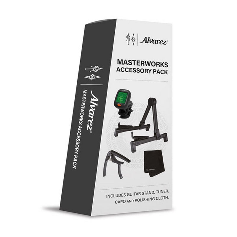 masterworks accessory pack stand tuner capo and cloth