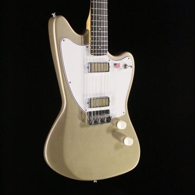 harmony silhouette electric guitar champagne