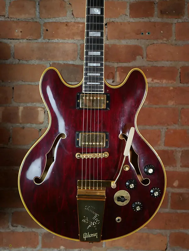 1979 Gibson ES-355 Wine Red, Semi-Hollow Electric Guitar Used – Very Good "Norlin Era"!