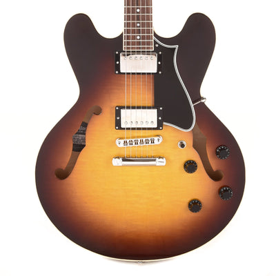 standard h-535 semi-hollow electric guitar with case original sunburst