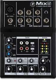 mix 5 - 5 channel compact mixer
