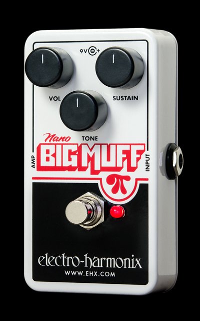 electro-harmonix nano big muff fuzz pedal