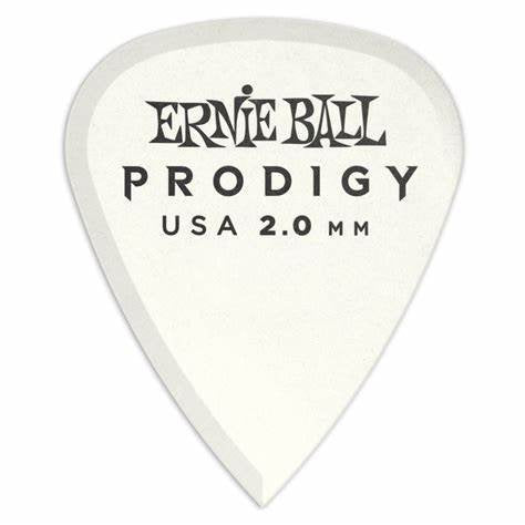 ernie ball prodigy guitar picks 2.0mm large