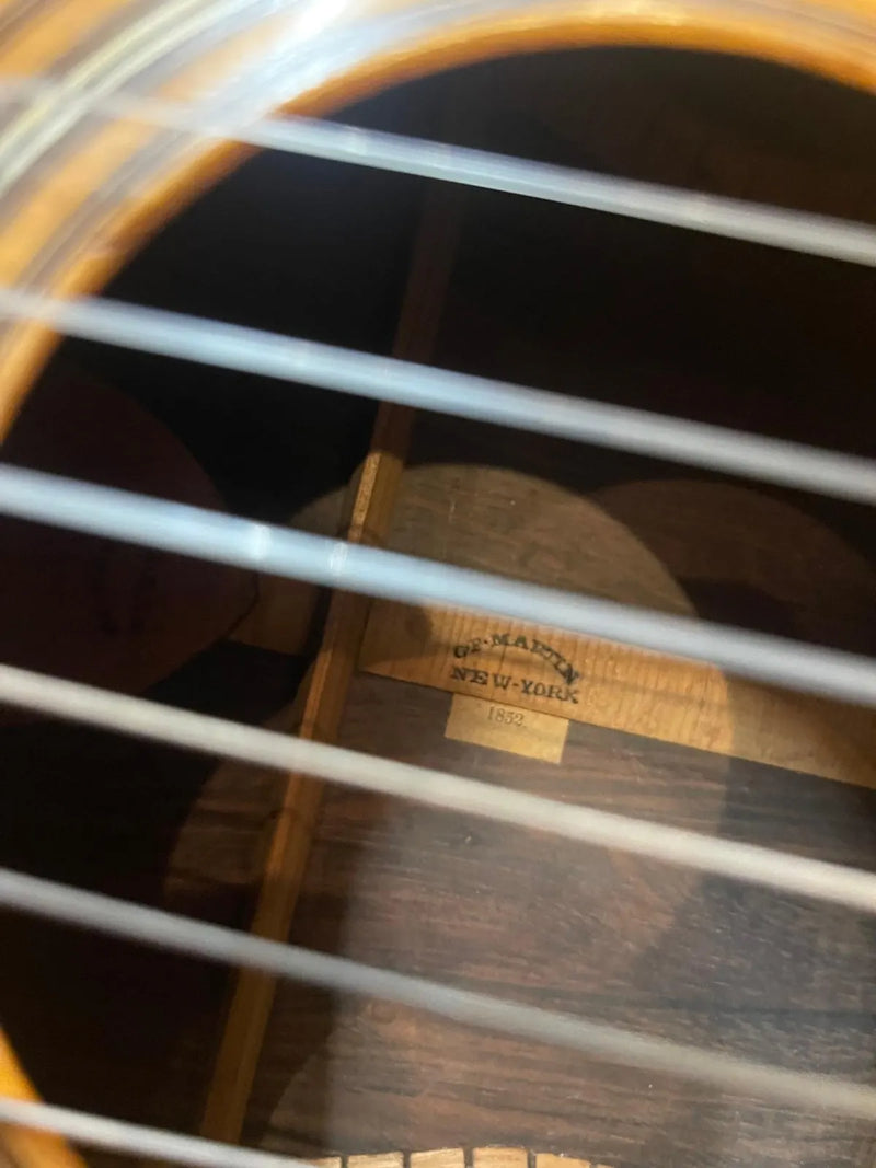 1852 C.F. Martin Guitar * Museum Piece