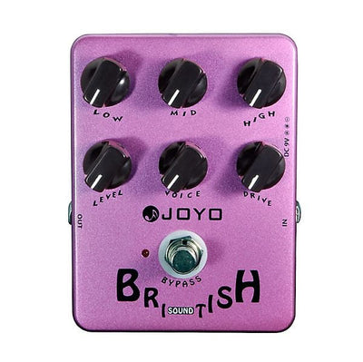 joyo jf-16 british sound guitar overdrive effect pedal