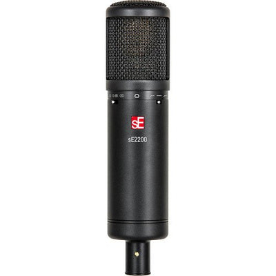 se electronics large diameter condensor mic cardioid w/ shockmount and filter