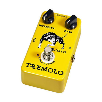 joyo jf-09 optical tremolo guitar effects pedal with true bypass