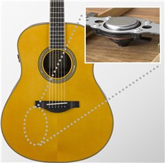 Yamaha FSTA TransAcoustic Concert Acoustic-Electric Guitar - Vintage Tint